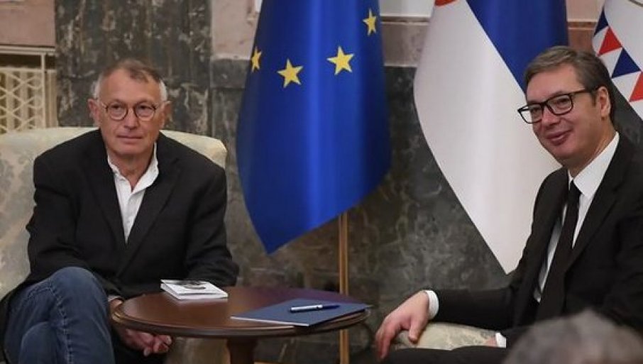 Vučić sa Patrikom Besonom: Hvala što ste približili istoriju i sudbinu srpskog naroda francuskoj javnosti