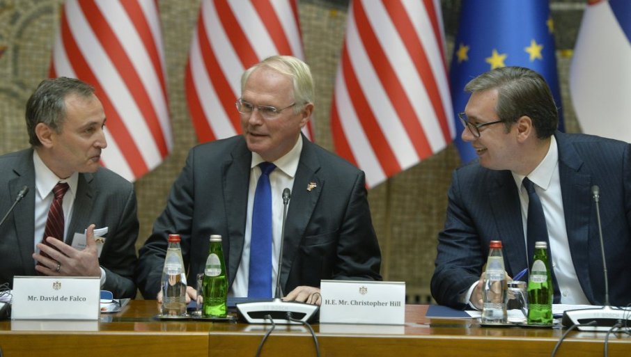 Vučić se sastao sa privrednom delegacijom Vlade Sjedinjenih Američkih Država (FOTO)