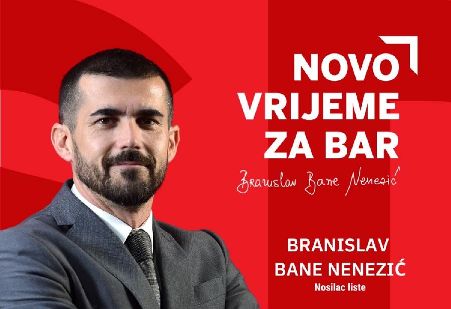 Nenezić: Bar je bio i ostaće jedan od temelja građanske Crne Gore