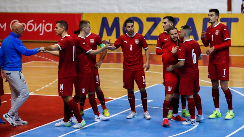 Francuzi odoljeli u Šapcu: Samo bod za futsalere Srbije