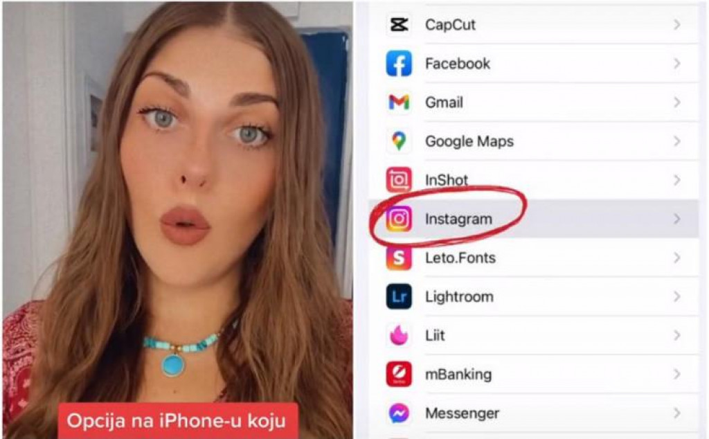 Jedna devojka objasnila u svom videu: Ovo je opcija koju morate ugasiti na Instagramu