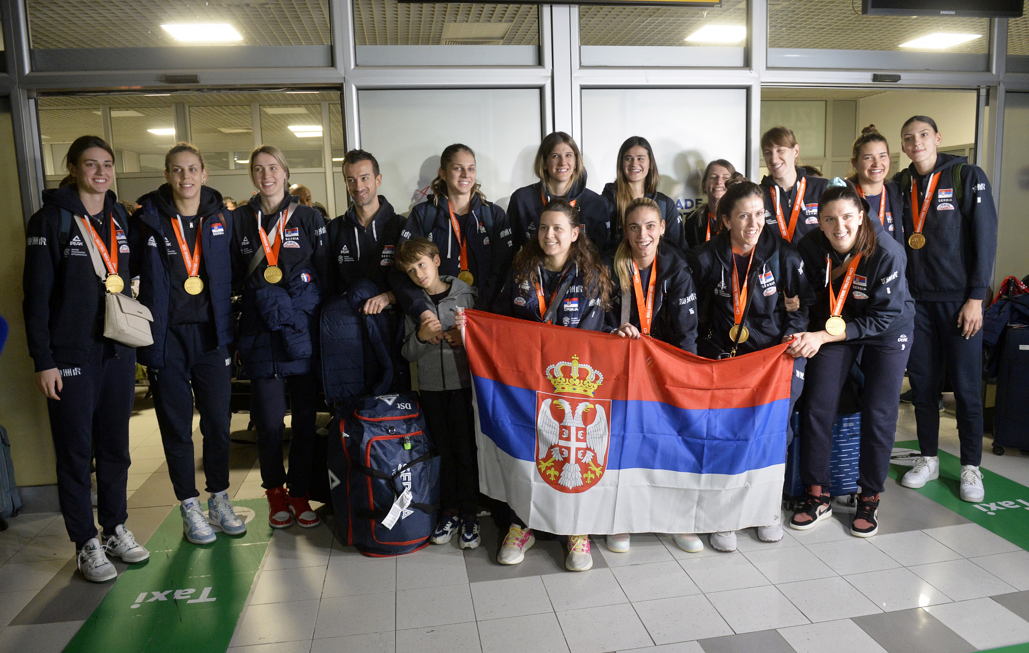 Svjetske šampionke sletjele u Srbiju