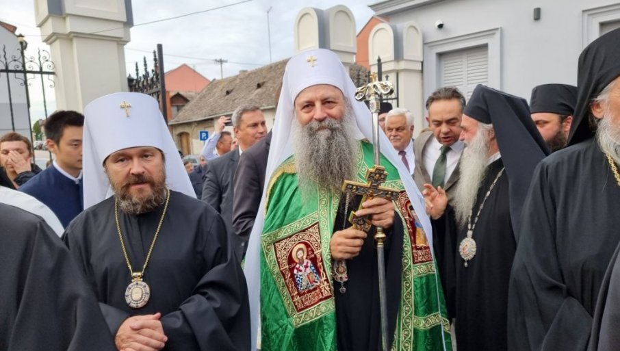 Patrijarh Porfirije stigao u Vukovar, dočekao ga vladika Heruvim