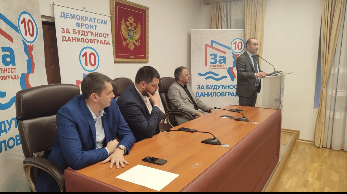 Za budućnost Danilovgrada: DPS će biti poslat u opoziciju