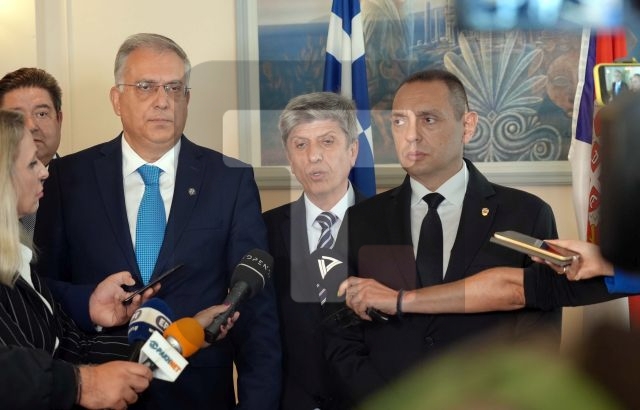 Vulin i Teodorikakos razgovarali o suzbijanju iregularnih migracija