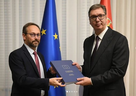 Vučić primio izvještaj Evropske komisije: Napredak je ako osuđujemo Ruse svaki dan, plaćamo cijenu neuvođenja sankcija Moskvi!