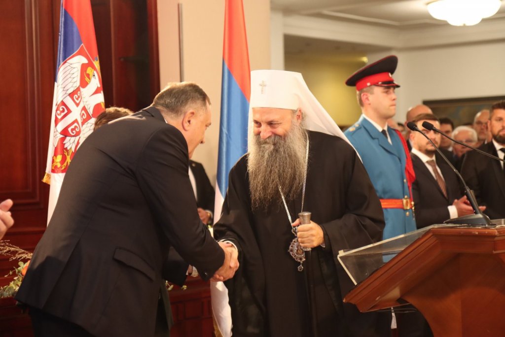 Patrijarh Porfirije: Mir je najvažnija vrijednost Srpske!