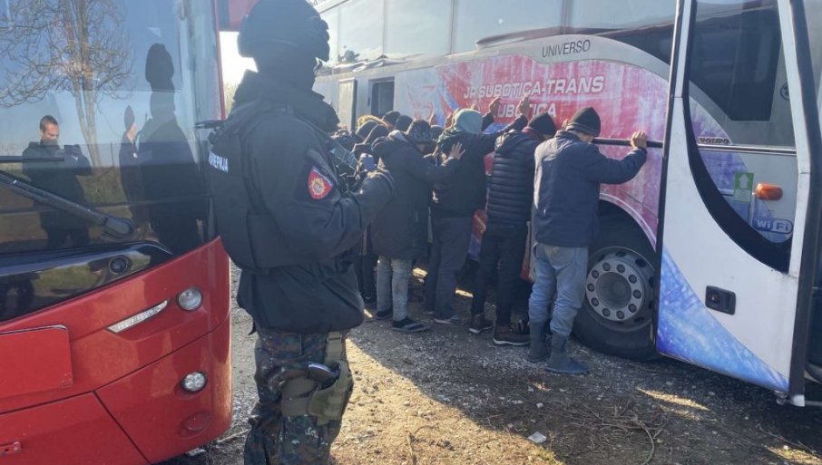 Kod uhapšenih migranata pronađeni simboli tzv. OVK