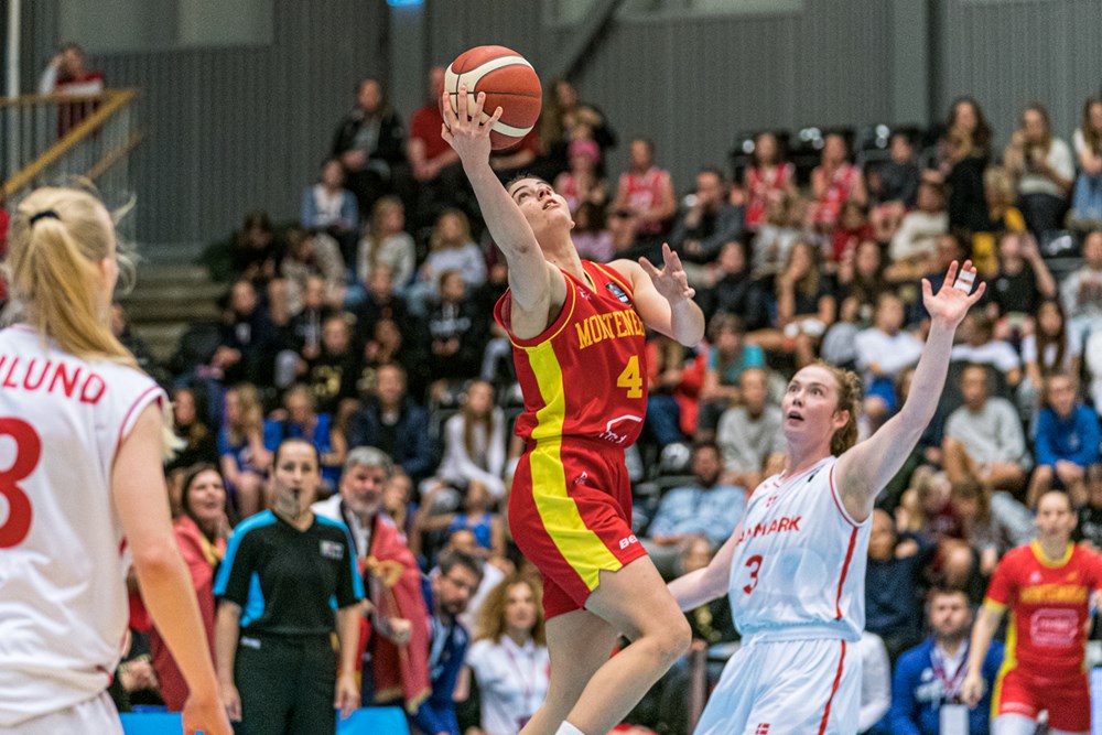 Košarkašice Crne Gore slavile u Danskoj: Odlučujući korak ka Evrobasketu