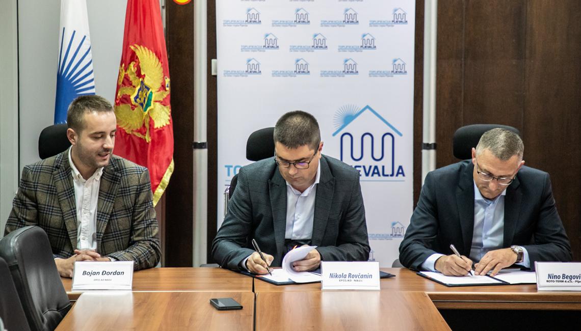U Pljevljima potpisan ugovor o toplifikaciji