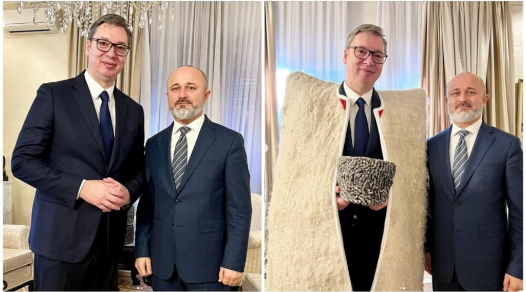 Vučić na sastanku sa Kadirovim savjetnikom: Predsjednik se obukao kao Čečeni