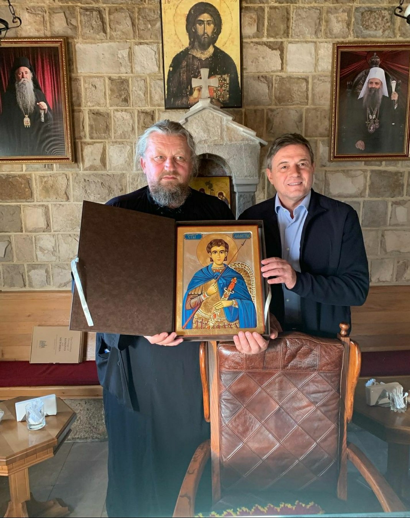 Piksi došao po blagoslov u manastir Ostrog pred „bitke“ u Kataru