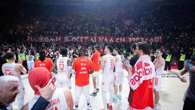 Košarkaši Zvezde protiv Armanija igraju 3.000. utakmicu od osnivanja kluba