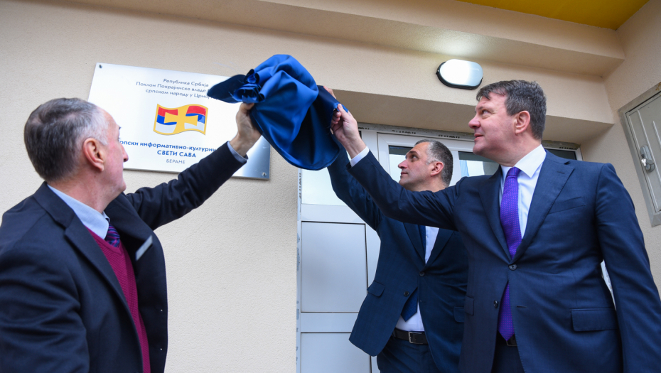 U Beranama otvorena Srpska kuća; Mirović: Još jedan simbol jedinstva srpskog naroda ma gdje živio!