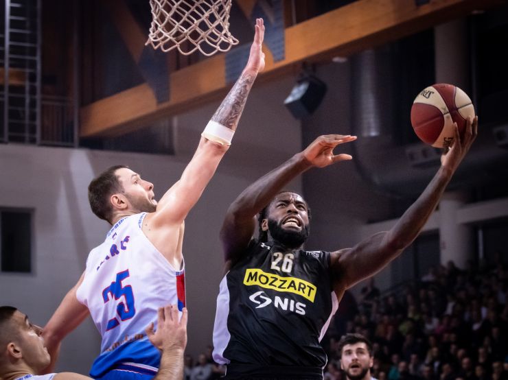 Partizan u Laktašima imao domaći teren: Crno-bijeli vodili od početka do kraja