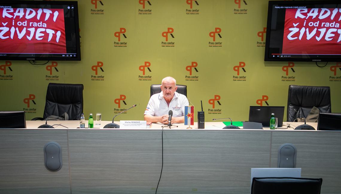 Perković: Ko god bude na čelu Vlade, moraće je voditi u skladu sa odlukama naroda!