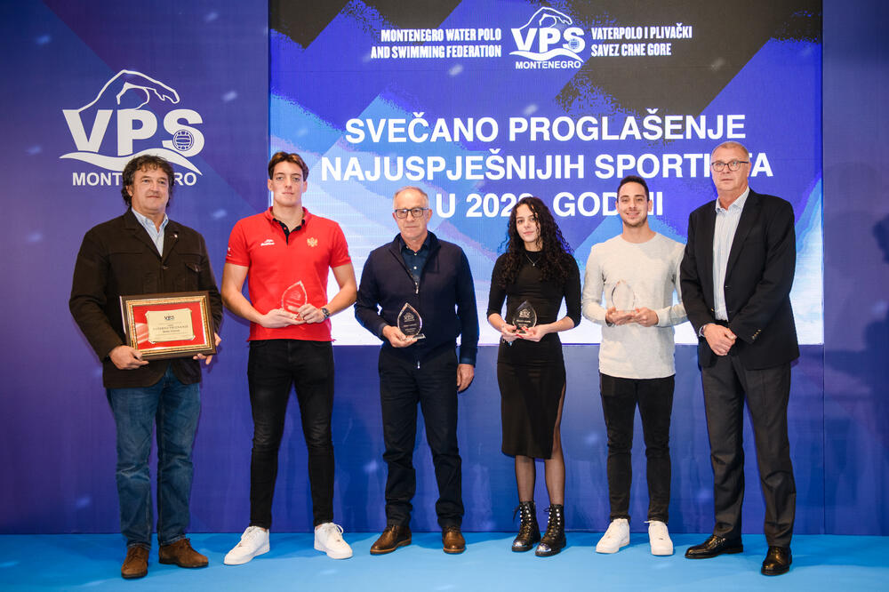 Vaterpolo i plivački savez Crne Gore proglasio najbolje u godini na izmaku
