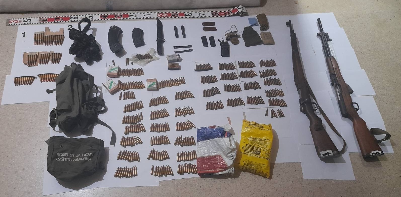 U Bijelom Polju policija pronašla čitav arsenal oružja!