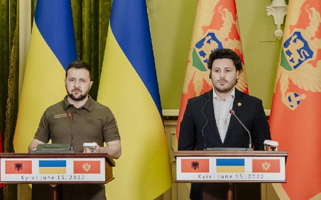 Abazović i Zelenski će danas potpisati zajedničku deklaraciju o evroatlantskoj perspektivi Ukrajine