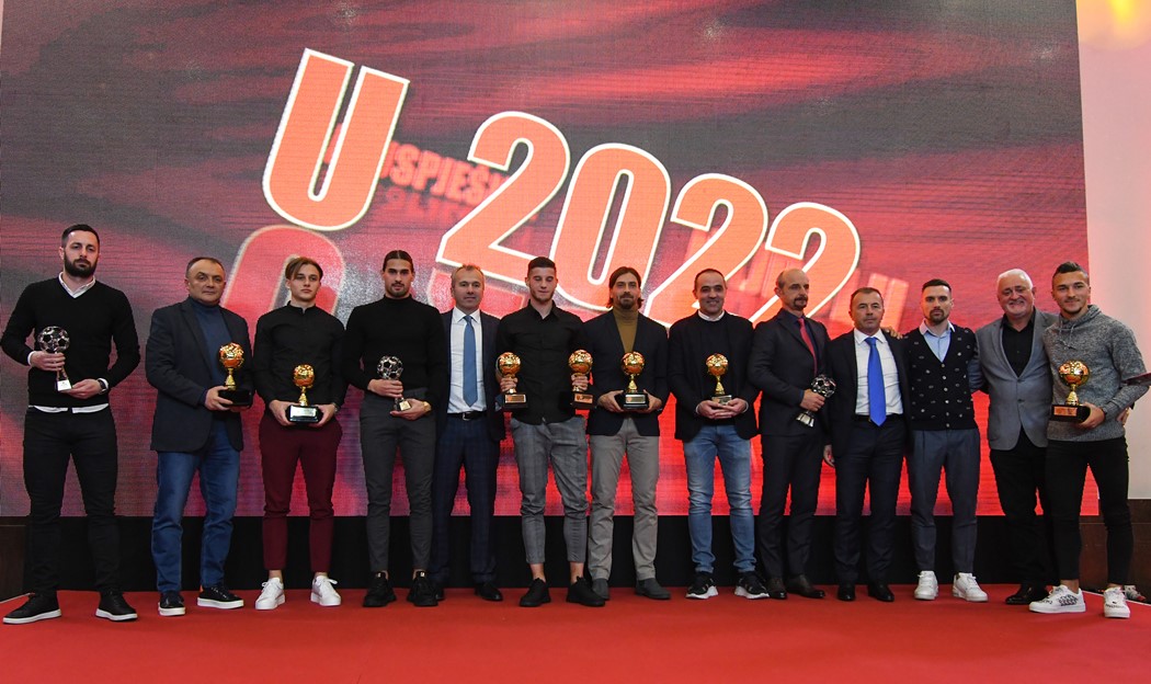 Izbor Fudbalskog saveza Crne Gore: Savić, Bulatovićeva, Eraković i Dragićević obilježili 2022. godinu
