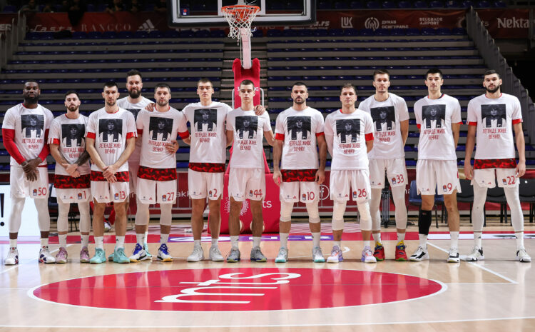 Košarkaši Crvene zvezde se oprostili od Mihajlovića
