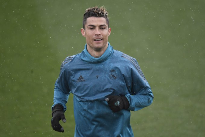 Kristijano Ronaldo u kampu Real Madrida