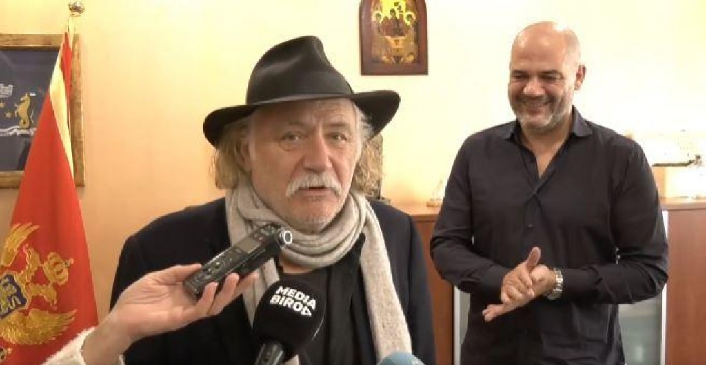 Božović upriličio svečani prijem za Šerbedžiju: Zadovoljstvo je dočekati ovakvog umjetnika svjetskog ranga!