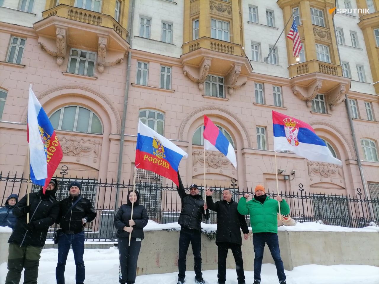 U Moskvi organizovan skup podrške Srbiji i srpskom narodu na Kosmetu