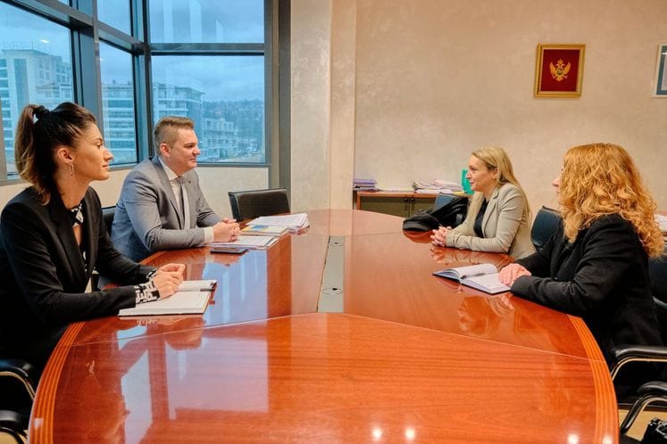 Državni sekretar Šahmanović sastao se sa italijanskom ambasadorkom: Crna Gora da postane siguran prostor za investicije na polju energetike