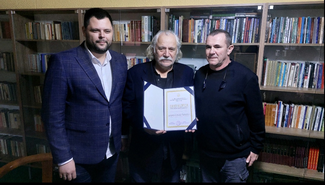 Kovačević ugostio Radeta Šerbedžiju: Počastvovani smo što ste naš gost!