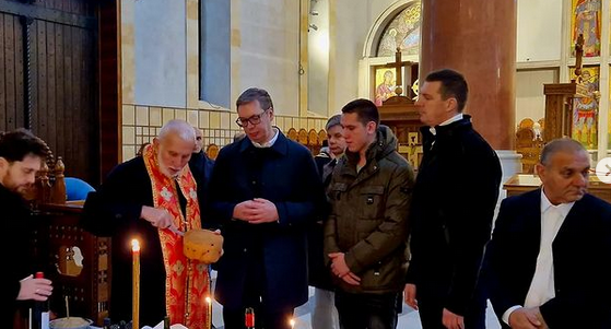 Vučić slavi Svetog Nikolu: „Zdravlja i sreće svima koji slave, posebno stradalnom narodu na Kosovu i Metohiji“
