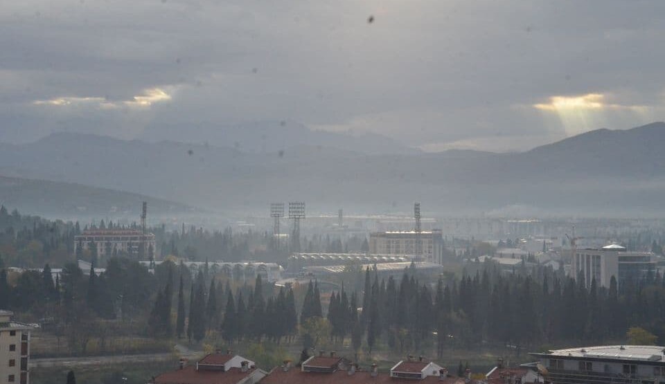 Veći dio Crne Gore zimi udiše vazduh opasan za zdravlje