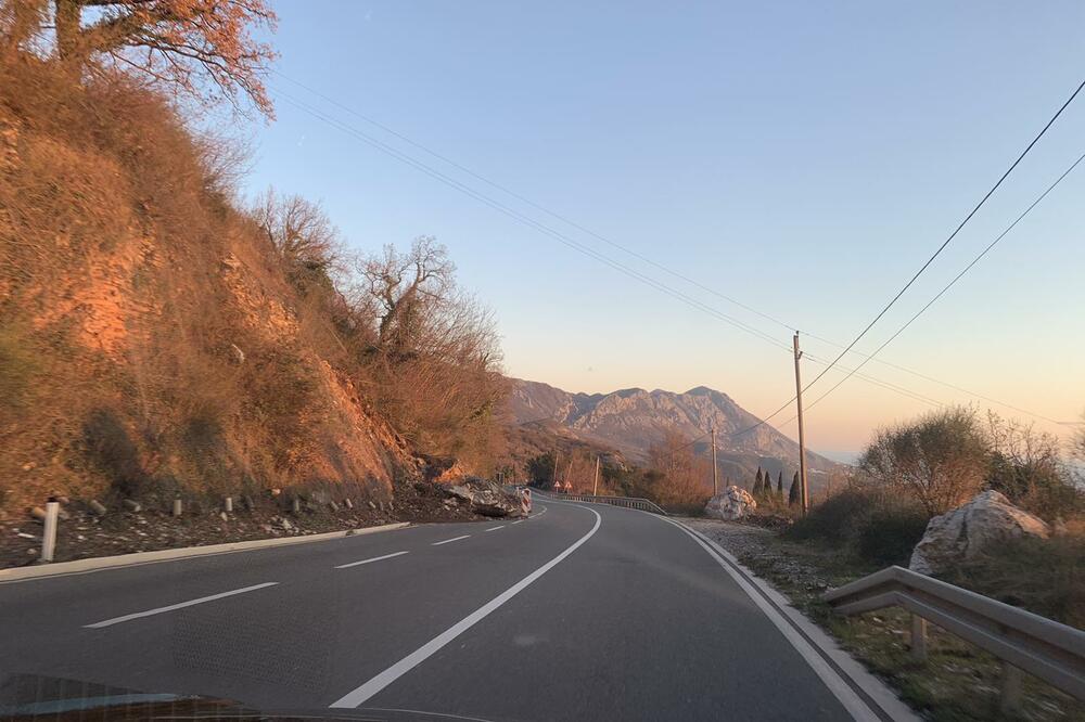 Oprez: Odron na putu Budva – Cetinje