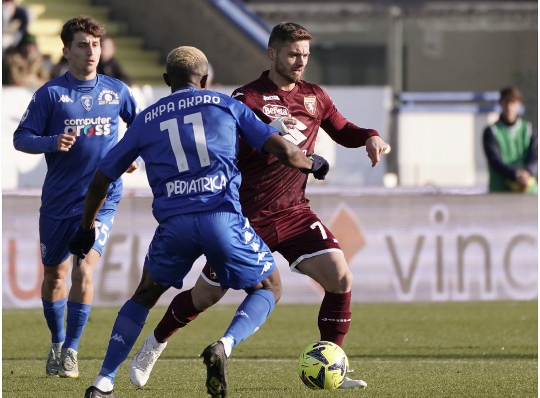 Lukić podigao „bikove”: Torino od 0:2 do boda u Empoliju