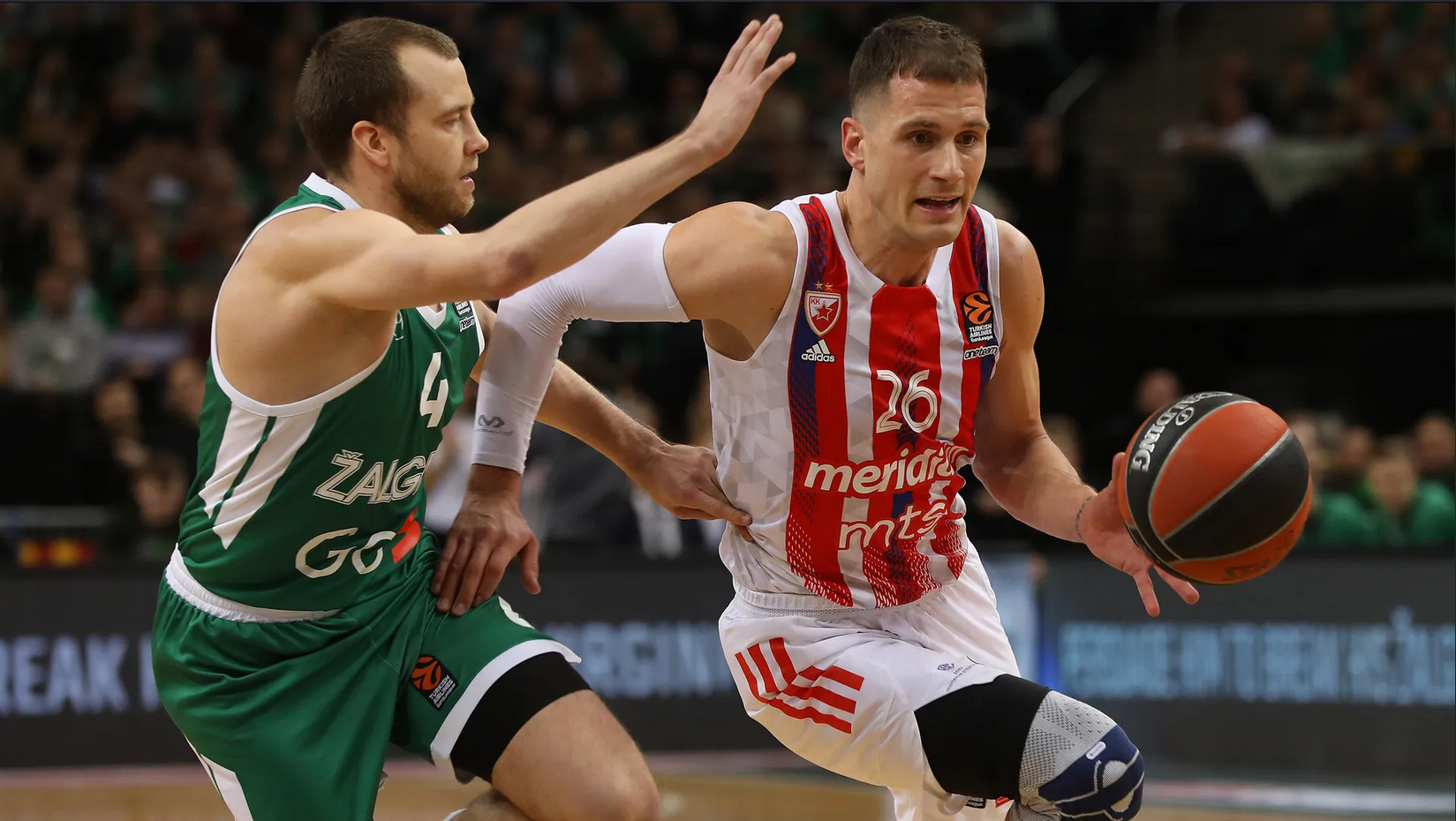 Crvena zvezda se izgubila u „zelenoj šumi”: Beograđani u 4,53 minuta postigli samo dva poena i ispustili pobjedu