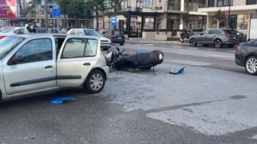 Podgorica: U udesu povrijeđen motociklista