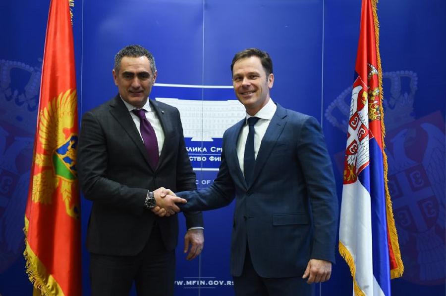 Damjanović i Mali razgovarali o unapređenju ekonomske saradnje Srbije i Crne Gore