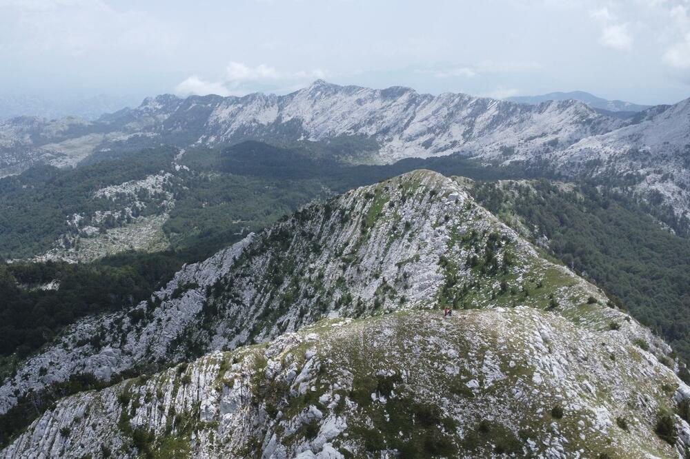 U toku potraga za planinarom na Orjenu