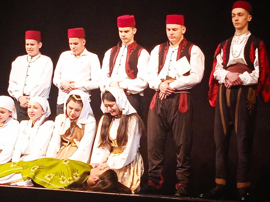 Nastup mladih talenata Pozorišnog društva „Divan“ iz Petnjice za sve čestitke