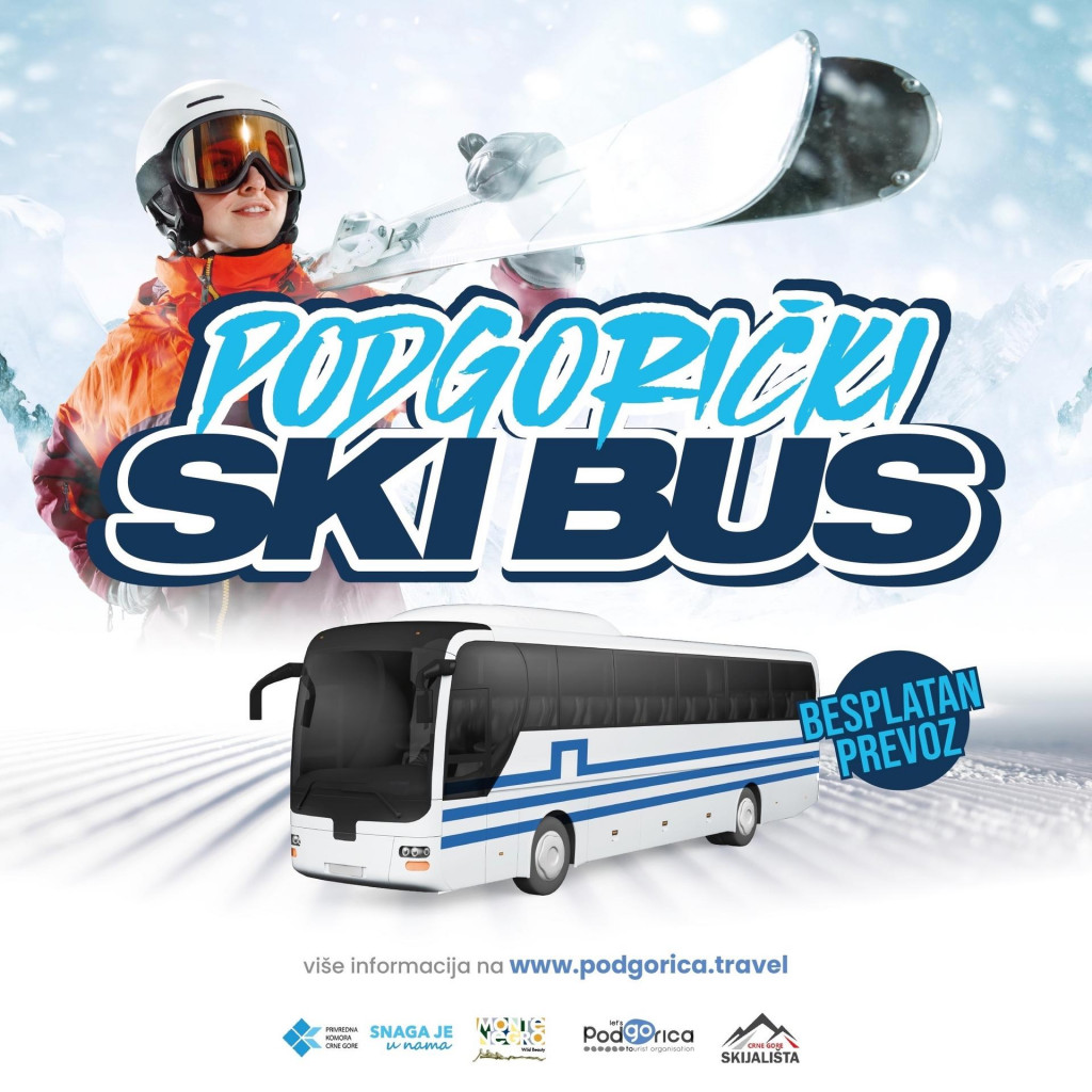 Besplatan prevoz od Podgorice do Ski centra Kolašin