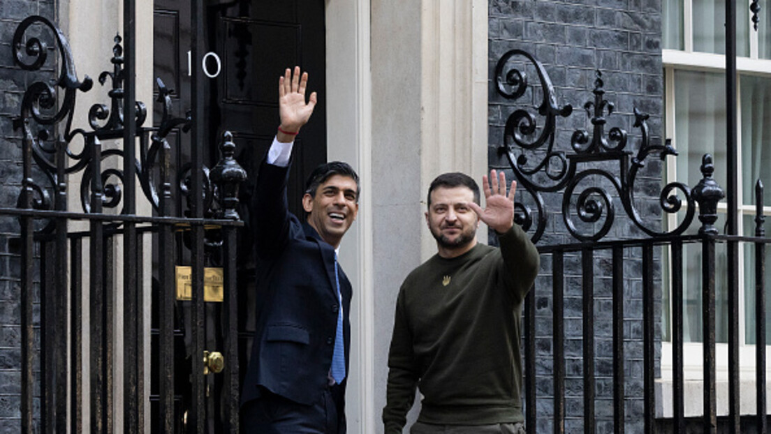 Zelenski u Britaniji