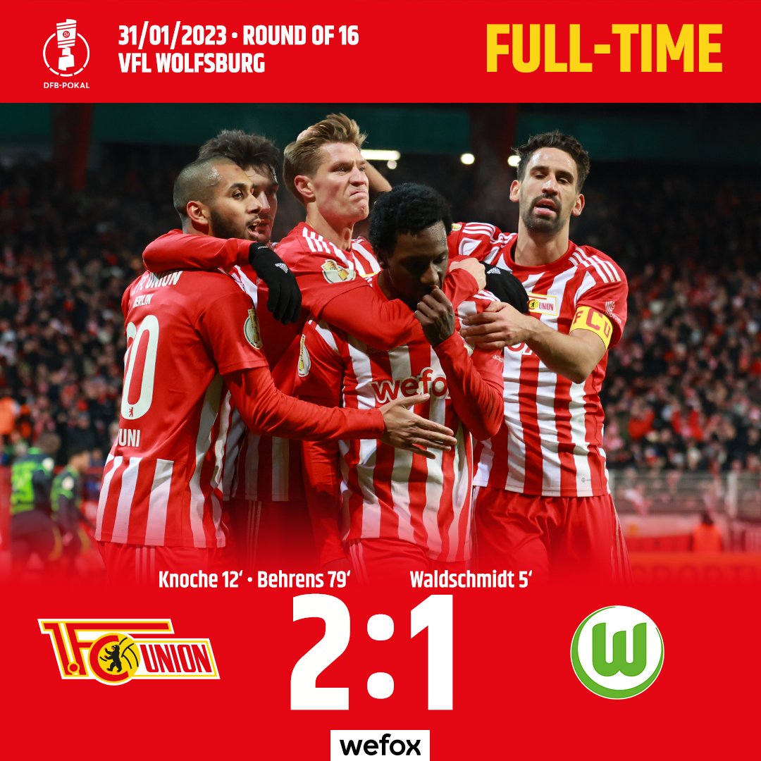 Union preko Volfsburga do četvrtfinala