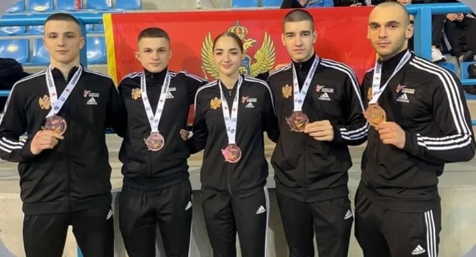 Crnogorskim karatistima pet bronzanih medalja na Evropskom prvenstvu