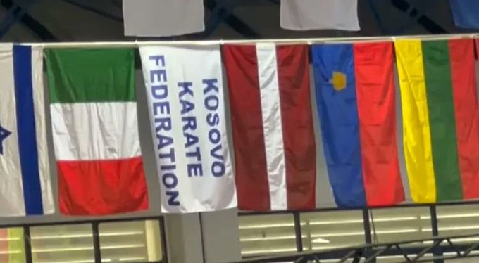 Na Kipru ne može zastava tzv. Kosova: Karatisti iz lažne države se povukli sa Evropskog prvenstva