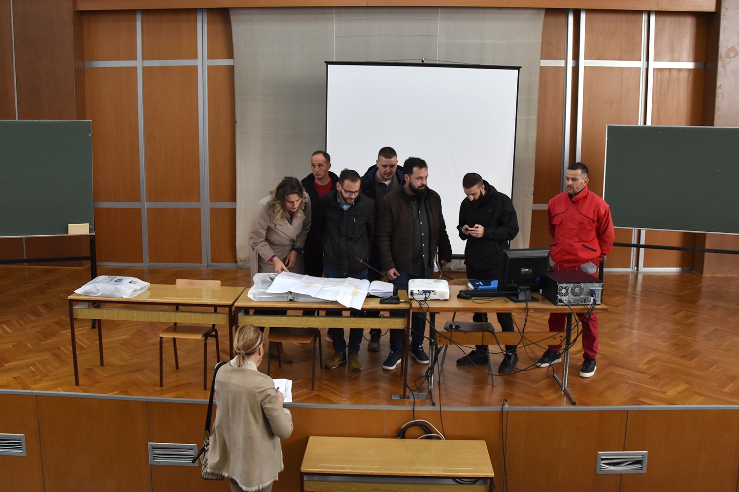 Univerzitet Crne Gore započeo rekonstrukciju amfiteatra 106 u zgradi tehničkih fakulteta