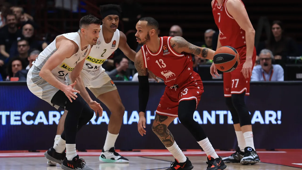 Partizan loš u Milanu: Prazan hod na startu poslednje četvrtine odveo u poraz