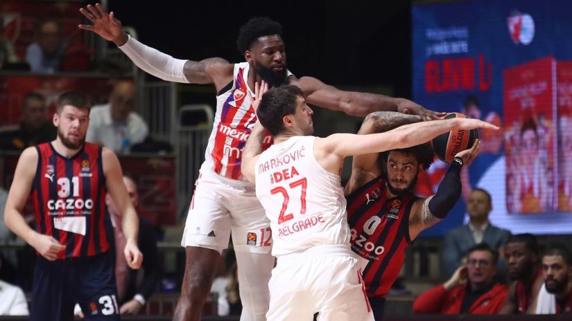 Zvezda odigrala za Partizan: Baskonija pala u Beogradu