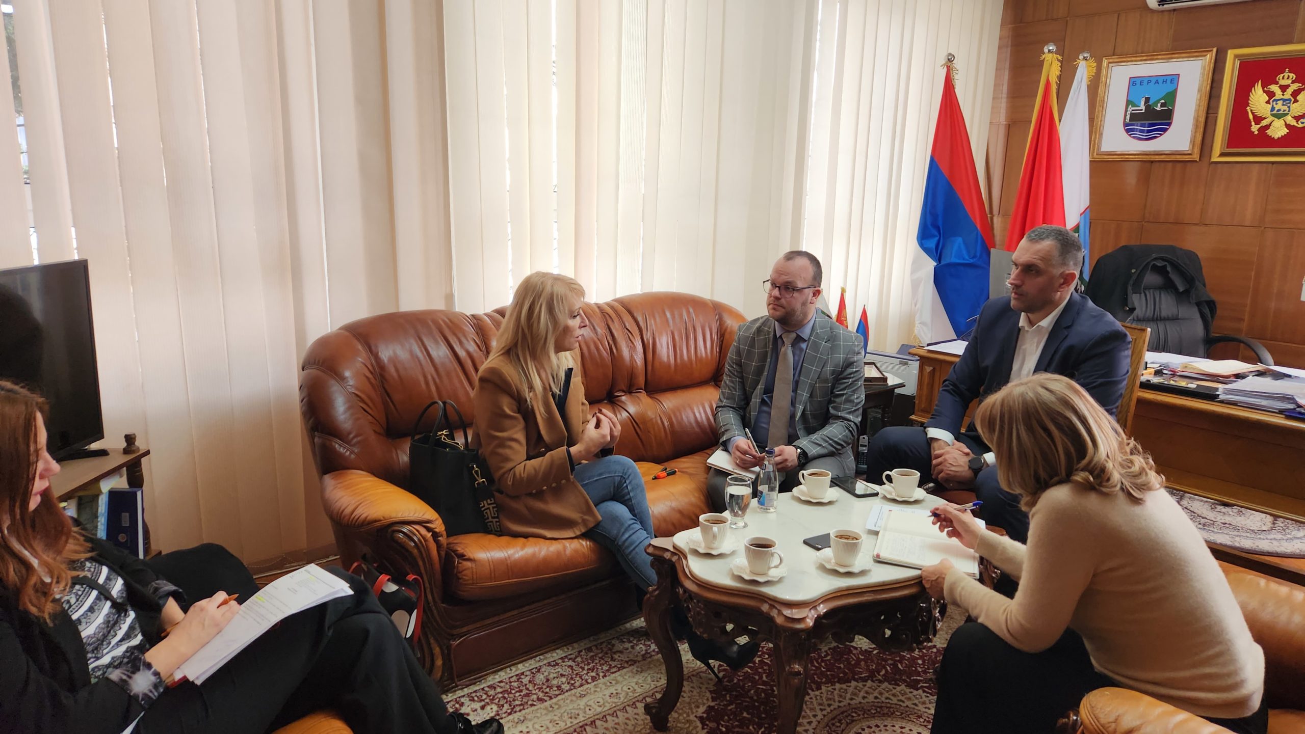 Predstavnici Zajednice opština Crne Gore održali sastanak sa predstavnicima opštine Berane: Konkretizovana podrška i predstavljeni prioriteti