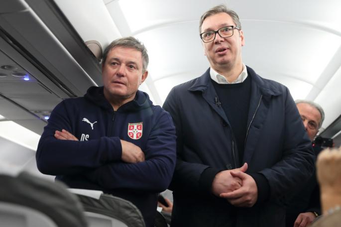 Vučič čestitao fudbalerima Srbije pobjedu u Podgorici