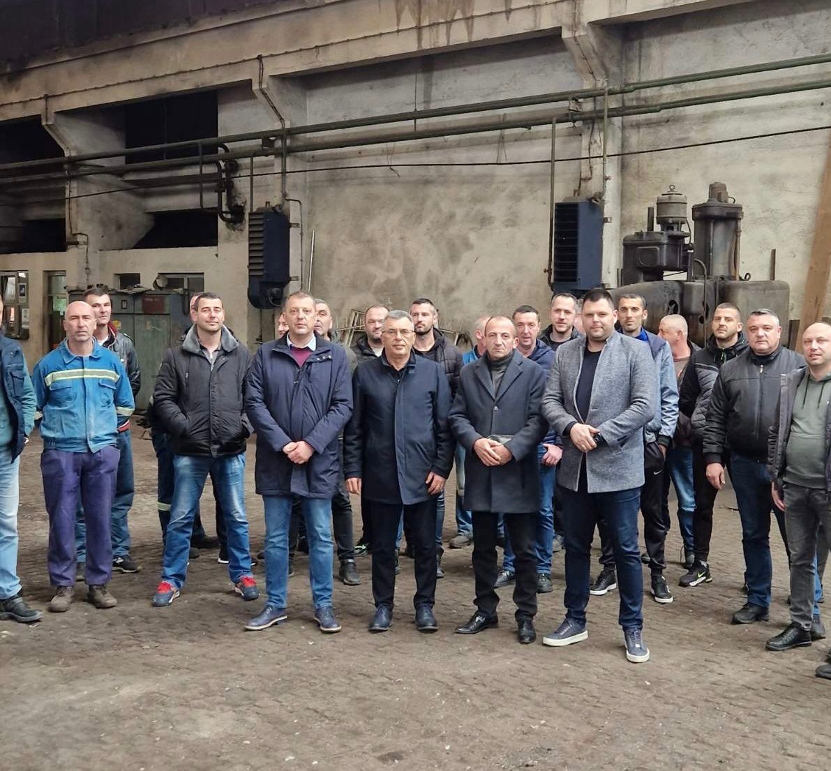 Đukanović: Istorijski projekat novog ruha Željezare zahtijeva punu predanost, radnici rade i subotom